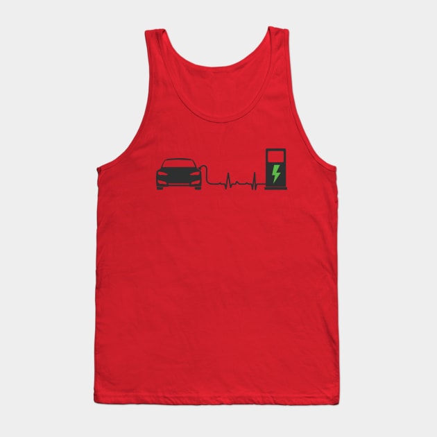 10 Things I Love About My Electric Car (Dark Text) Tank Top by Fully Charged Tees